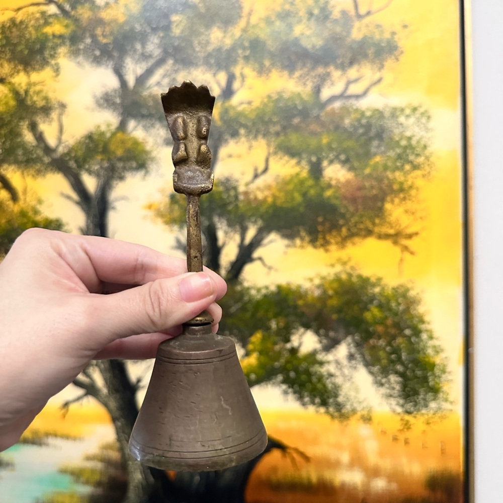 Vintage Brass Hand Bell